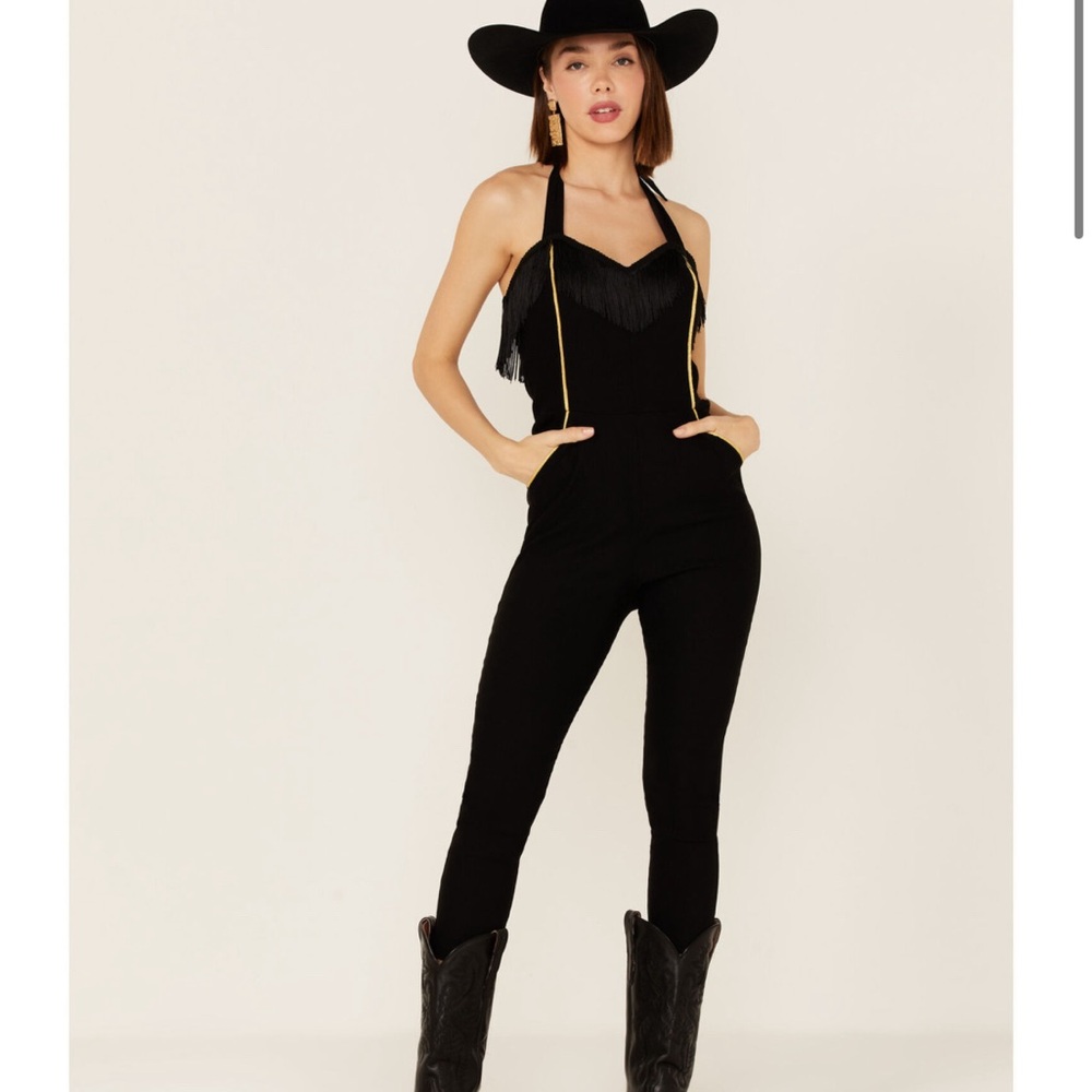 Unique Vintage Jumpsuit XL lots of stretch